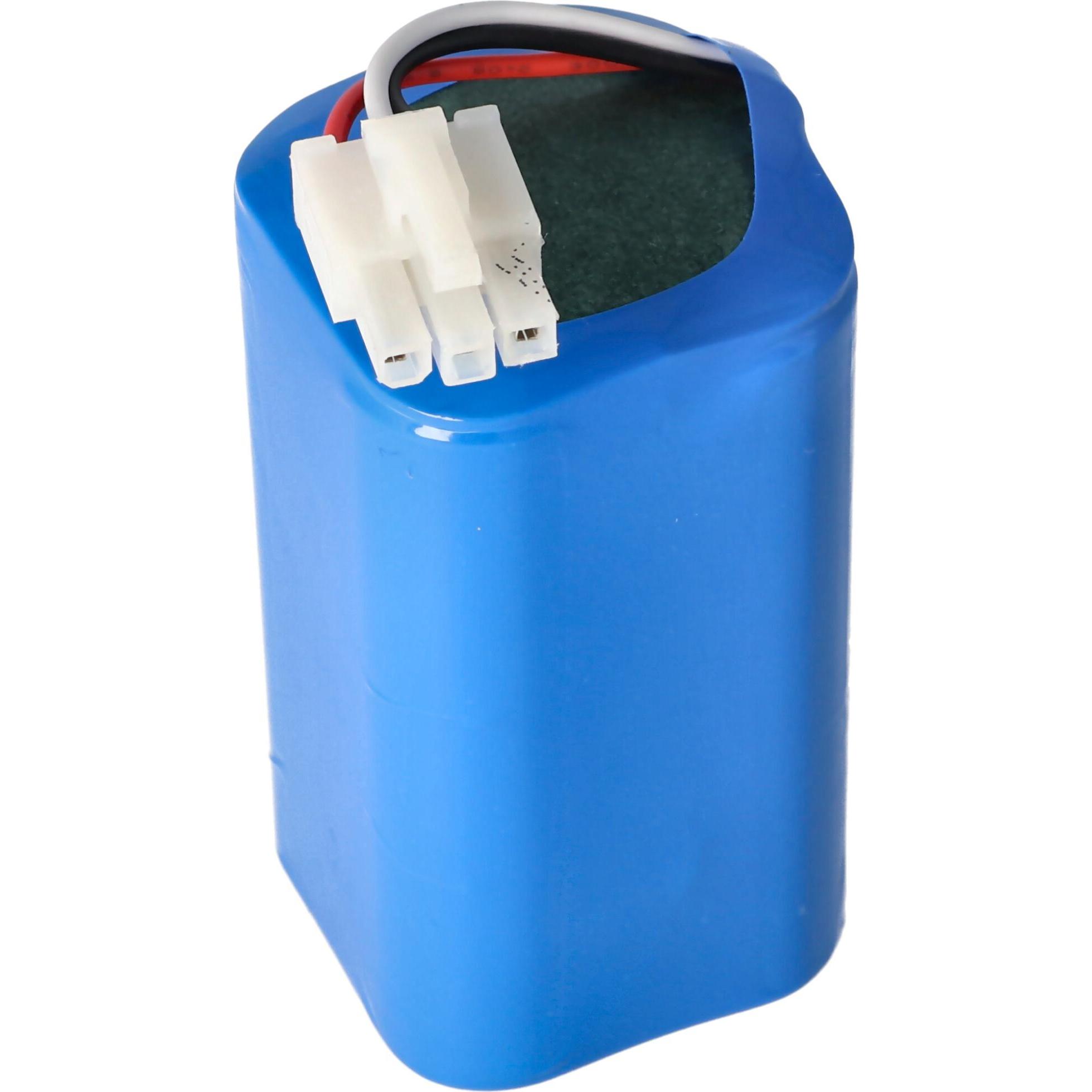 Thumbnail - AccuCell Akku für Saugroboter Stecker 3polig, Staubsauger Roboter Zubehör, Blau