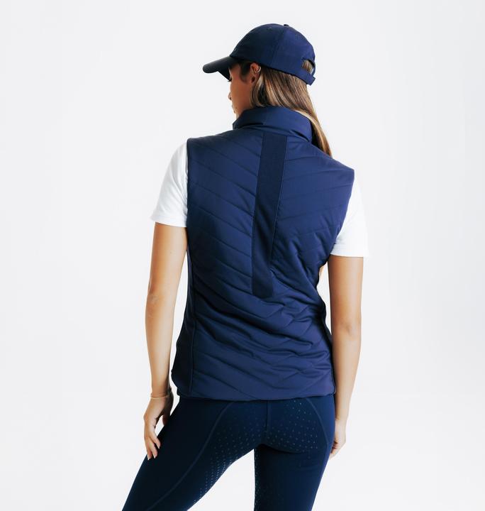 Produktbild Fouganza Reitweste 500 Damen marineblau (L)