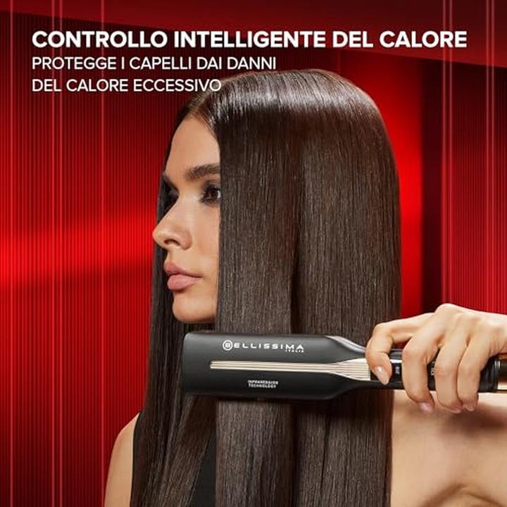 Immagine prodotto Piastra per capelli XXL a infrarossi - 11873 (Piastra per capelli)