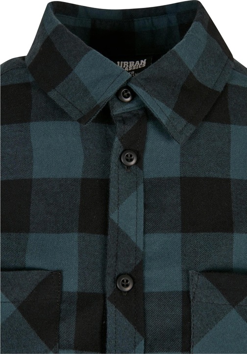 Produktbild Urban Classics Ladies Turnup Checked Flanell Shirt (L)