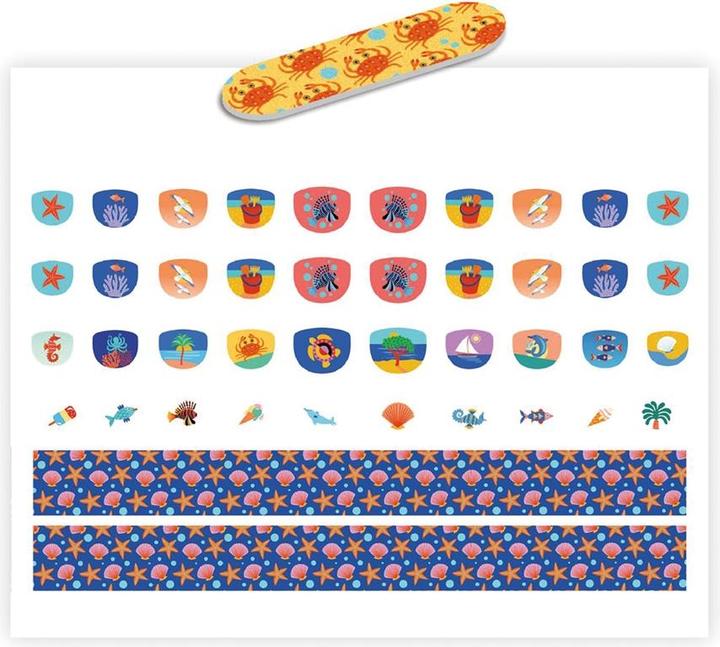 Image du produit Djeco Stickers pour ongles Méditerranée