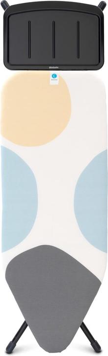 Produktbild Brabantia Bügeltisch Spring Bubbles mit Dampfstationsabalge (124 x 45 cm)