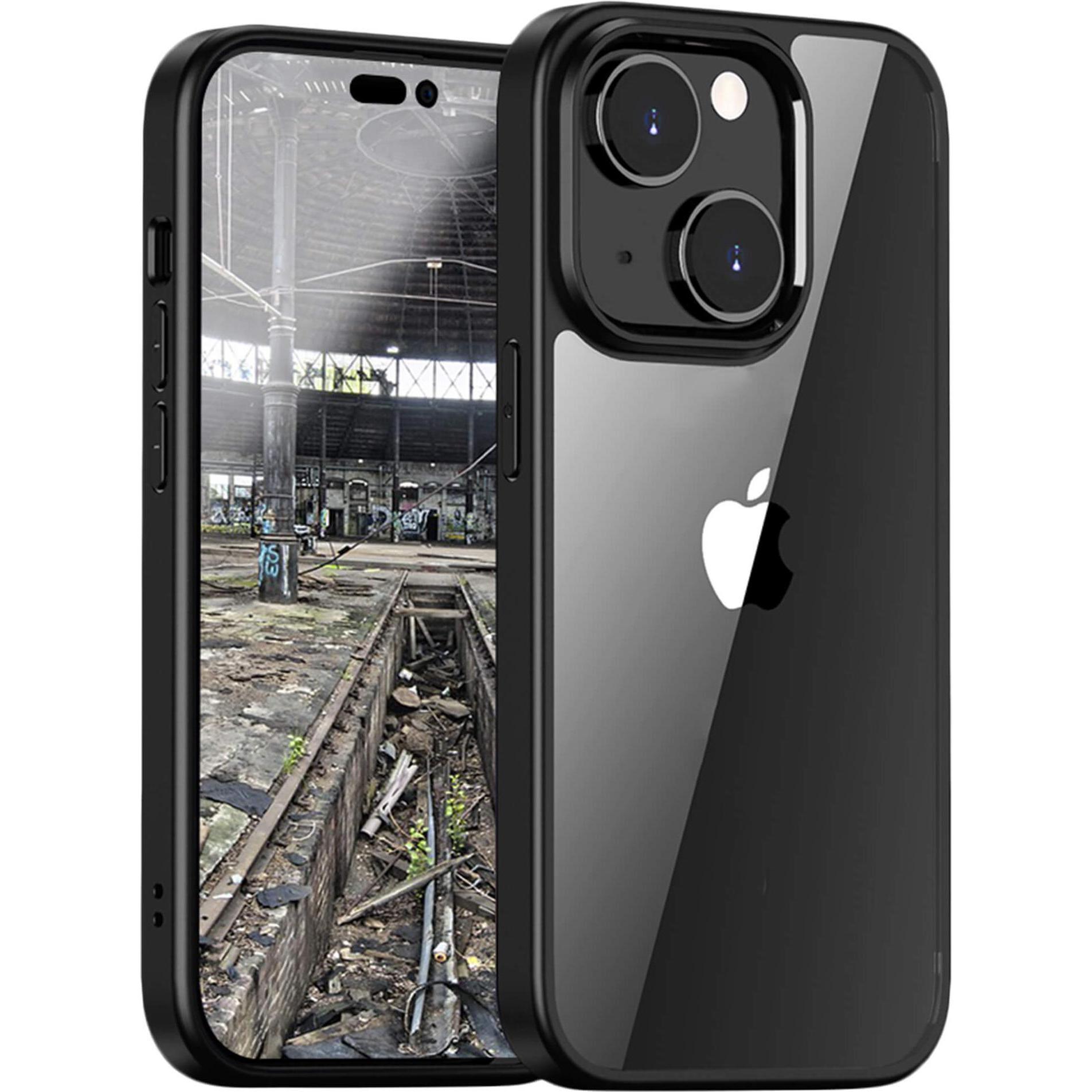 JT Berlin Pankow Hybrid (Apple iPhone 15 Pro), Smartphone Hülle, Transparent