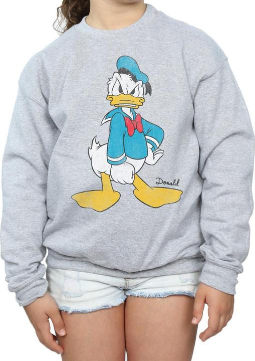 Produktbild Disney Donald Duck Angry Sweatshirt Mädchen (152, 158)
