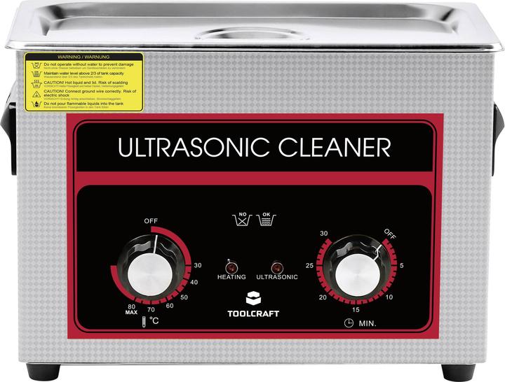 Produktbild Toolcraft TO-8705304 (40 kHz, 4500 ml)