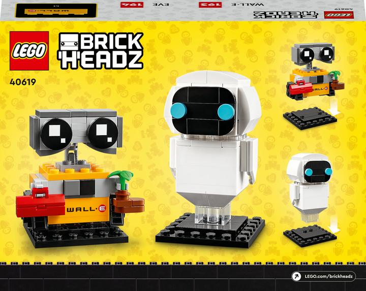 Immagine prodotto LEGO 40619 EVE e WALL-E (40619, LEGO Brickheadz)