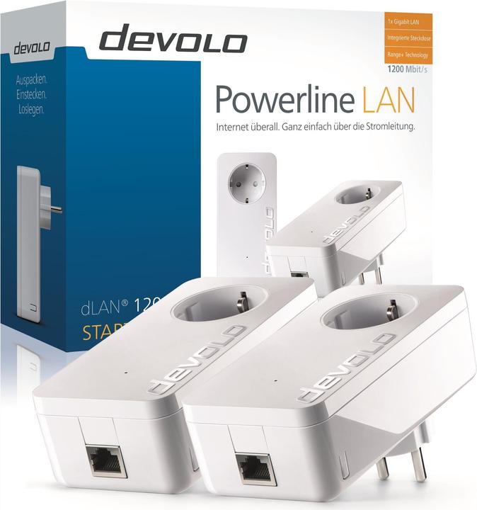 Devolo dLAN 1200+ Starter Kit (1200 Mbit/s)