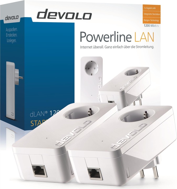 Devolo dLAN 1200+ Starter Kit (1200 Mbit/s)