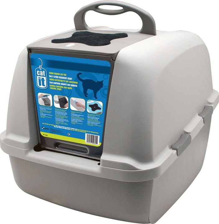 Catit Jumbo mit Abdeckung (Katzenklo geschlossen)