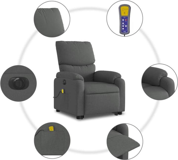Image du produit vidaXL Massagesessel mit Aufstehhilfe