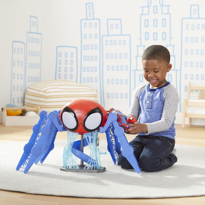 Actual product image Hasbro Spidey and His Amazing Friends Web-Quarters Playset