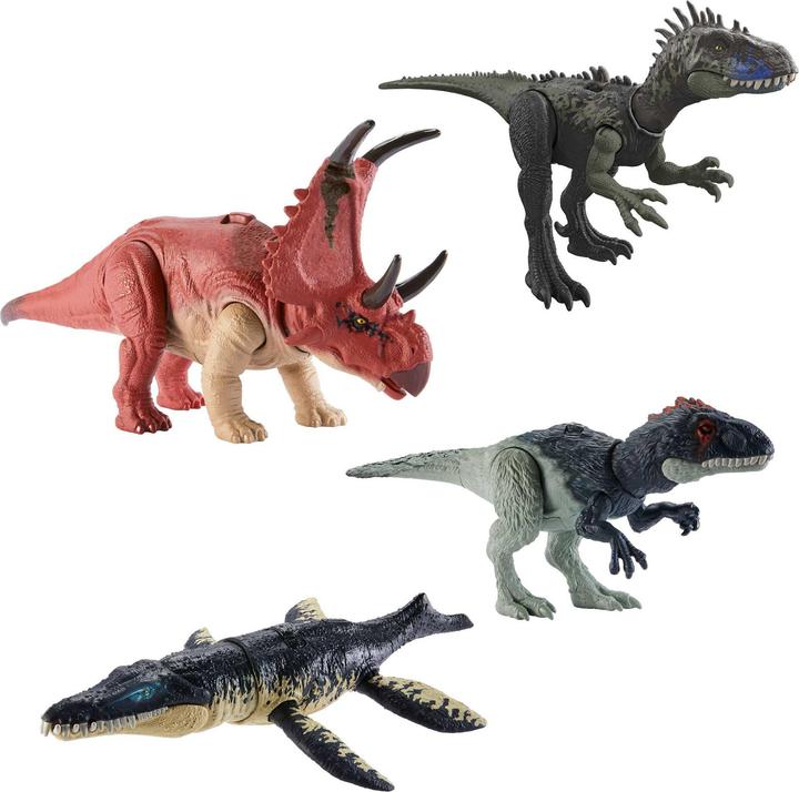 Actual product image Jurassic World Wild Roar (random model)