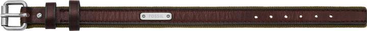 Produktbild Fossil Everett Armband (28 cm, Edelstahl, Leder)