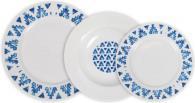 La Mer round tableware 12 pieces marvin md (12 Piece)