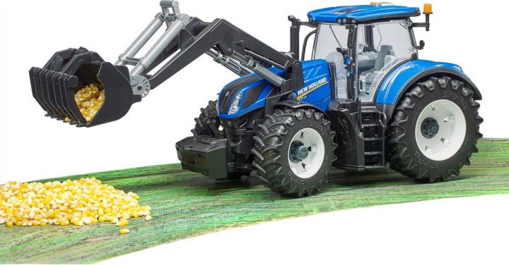 Actual product image Bruder New Holland T7.315 with front loader