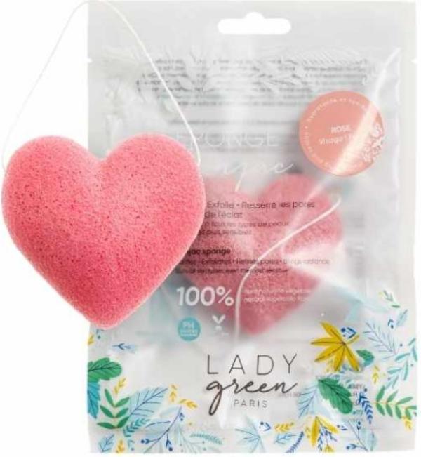 Immagine prodotto Lady Green Spugna per il viso Konjac rosa