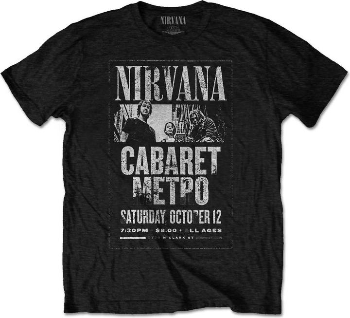 Produktbild Nirvana Cabaret Metro TShirt (M)