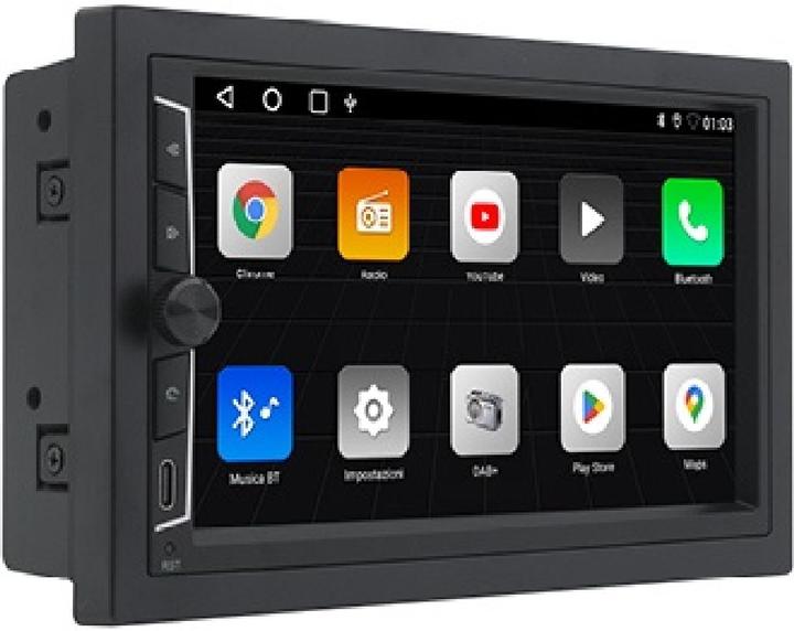 Produktbild Phonocar Mediastation Android Extra kompakt 6,75“ (Android Auto)