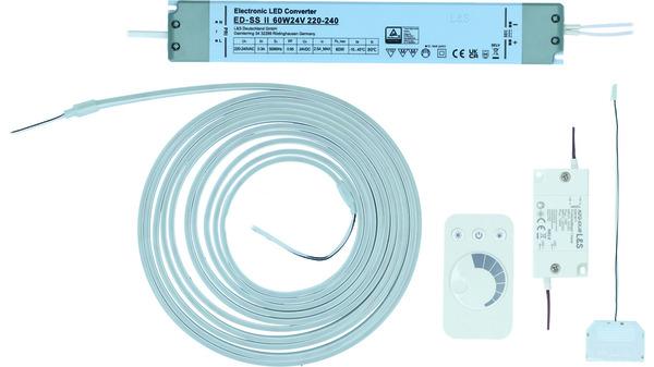 Actual product image L&S Komplettset Octopus 24V, nw, dimmb. (Neutral White, 500 cm, Indoor)