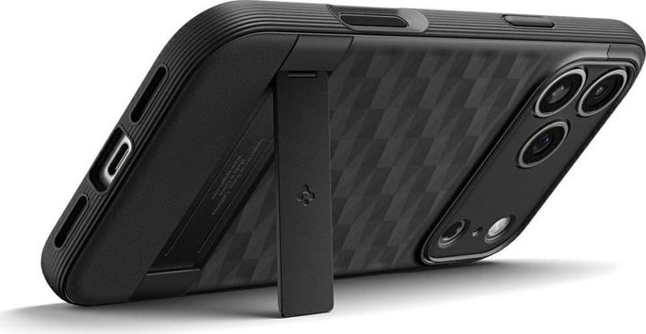 Produktbild Spigen Parallax â€Sâ€ Mag Magsafe case for iPhone 17 Pro Max Matte Black (Apple iPhone 17 Pro Max)