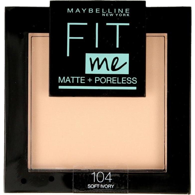 Thumbnail - Maybelline New York, Gesichtspuder, Fit Me! Matte + Poreless (104 Soft Ivory)