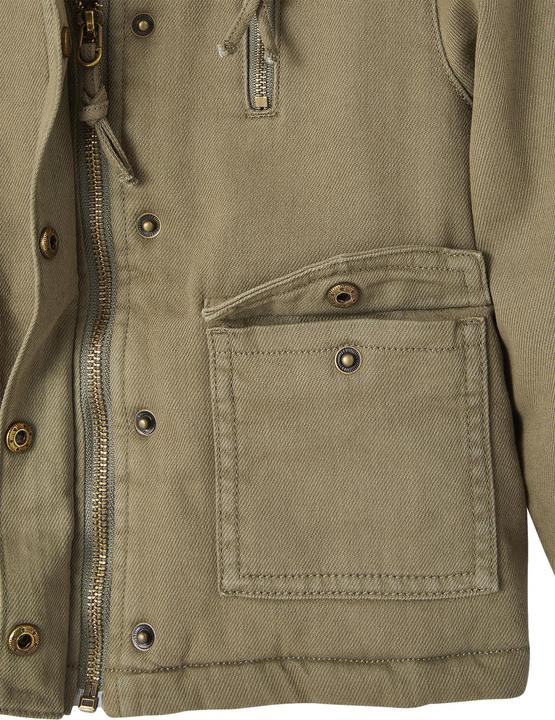 Produktbild Vertbaudet Gesteppte Mädchen Jacke mit Stickerei hinten (146, 152)