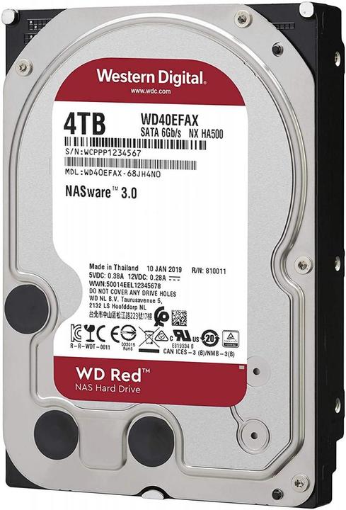 Image du produit WD Red (4 To, 3.5", SMR)