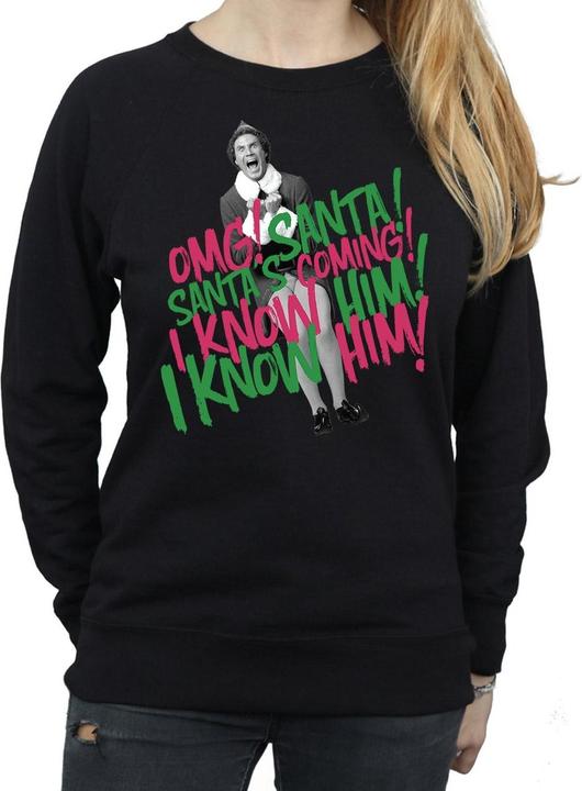 Immagine prodotto Elf Santa's Coming Felpa Donna (M)