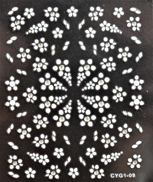 Produktbild Nagellack24 Nail Art Sticker Selbstklebend 1431