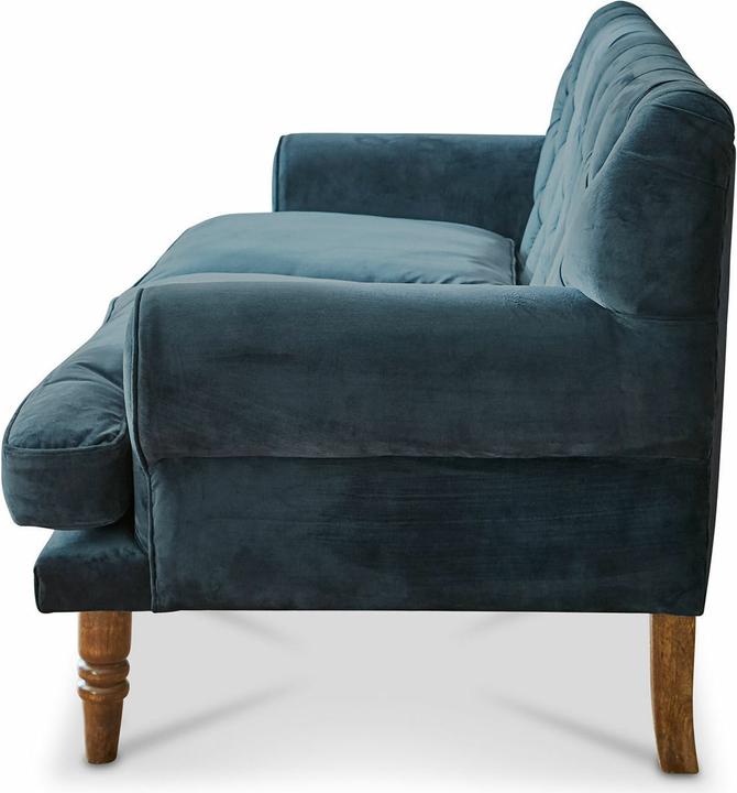 Produktbild Loberon Sofa Carme blau (2-Sitzer)