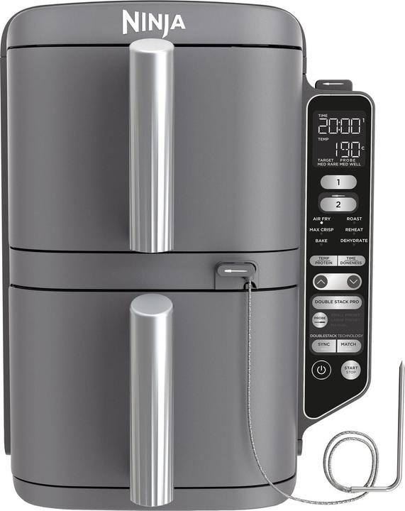Ninja SL451EU Doppel-Heiáluftfritteuse