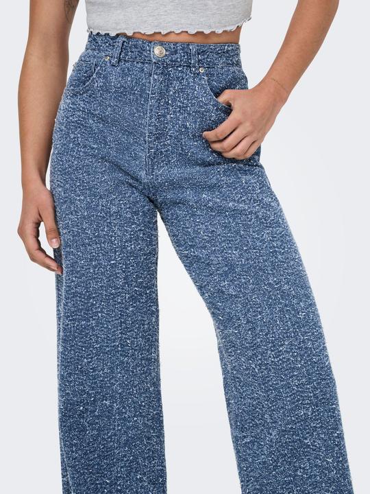 Produktbild Only ONLAMAYA Hohe Taille Weiter Beinschnitt Jeans Jeans mit weitem Bein (W31/L30)