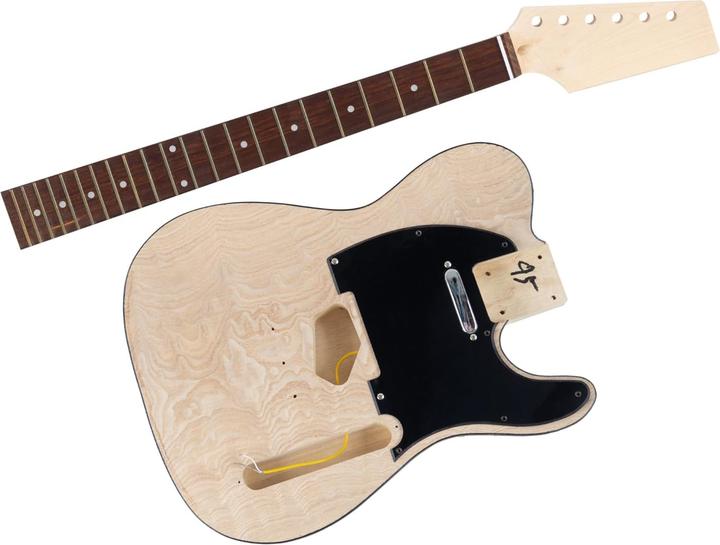 Image du produit Rocktile Kit de montage guitare électrique style TL en paulownia