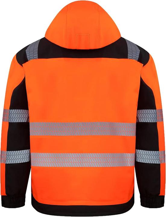 Actual product image Korntex Hi-Vis Softshell Rain Jacket (M)