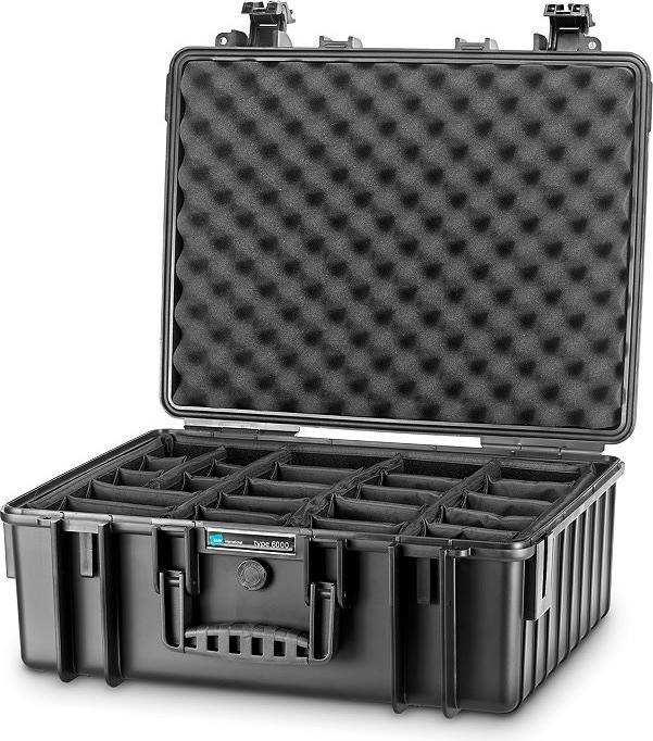 Image du produit B+W Valise Outdoor type 6000 - RPD avec compartiments (Mallette photo, 32.60 l)