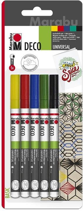 Black, Blue, Cherry, Ice green, Lapis, Red, Sun yellow, Yellow