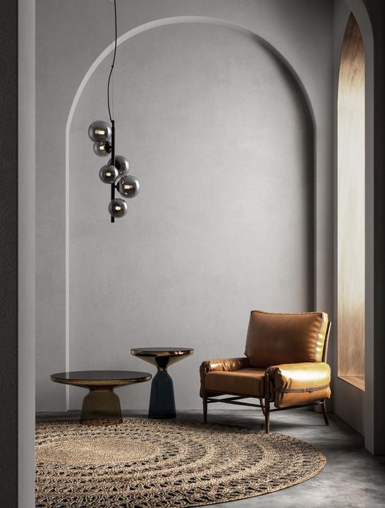 Productafbeelding Nova Luce ODILLIA hanglamp G9 6-voudig zwart 28x23,2x120cm dimbaar 9028859 (G9)