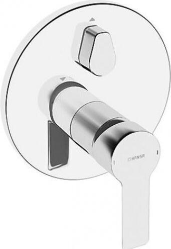 Produktbild Hansa Fertigset HANSABLUEBOX LIGNA UP-Wannen-EHM, Rosette rund, chrom