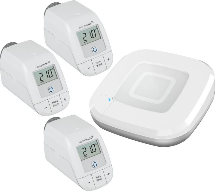 Actual product image Homematic IP Starterset Heizen für 3 Heizkörper