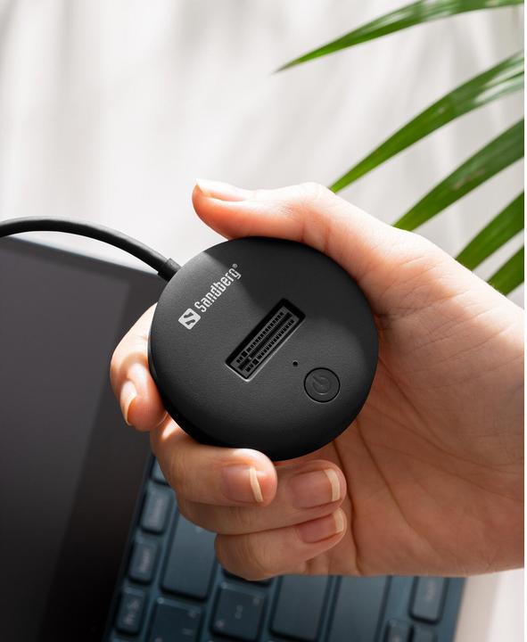 Actual product image Sandberg USB 3.2 Dock for M.2+NVMe SSD