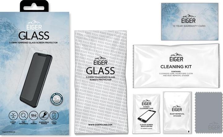 Image du produit Eiger Mountain Glass Clear (1 pcs, Apple iPhone XS Max)