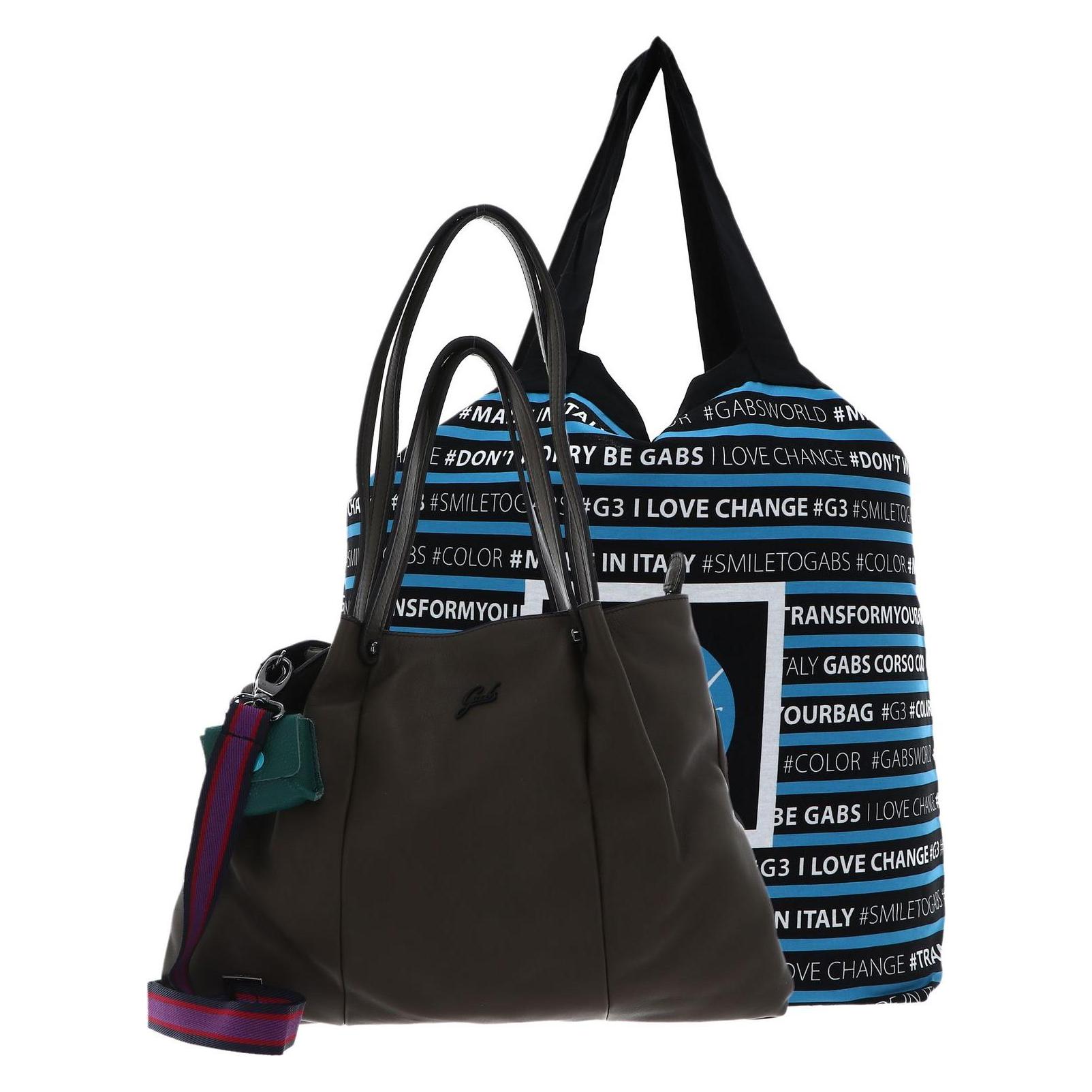Gabs, Damen, Handtasche, Sashi Soft Black Shoulderbag, Grün