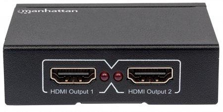 Actual product image Manhattan 207454 Videosplitter HDMI 2x HDMI
