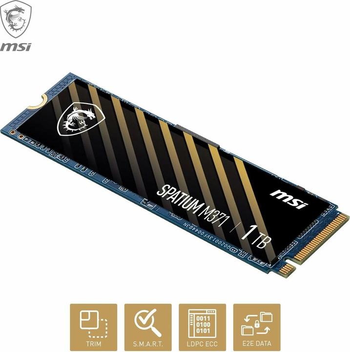 Produktbild MSI M371 NVMe M.2 (1000 GB, M.2 2280)