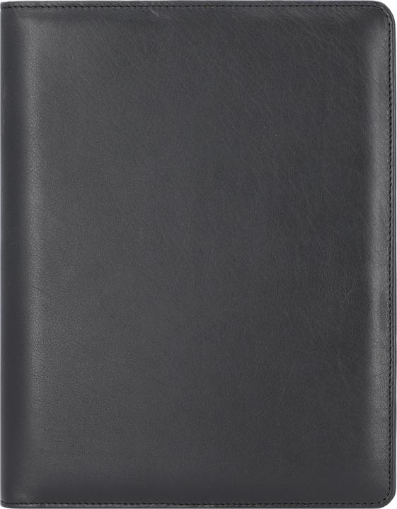 Image du produit Classeur à anneaux "CREMONA II", A4, cuir nappa, noir noir, mécanisme à 4 trous, avec... (A4, 1x)