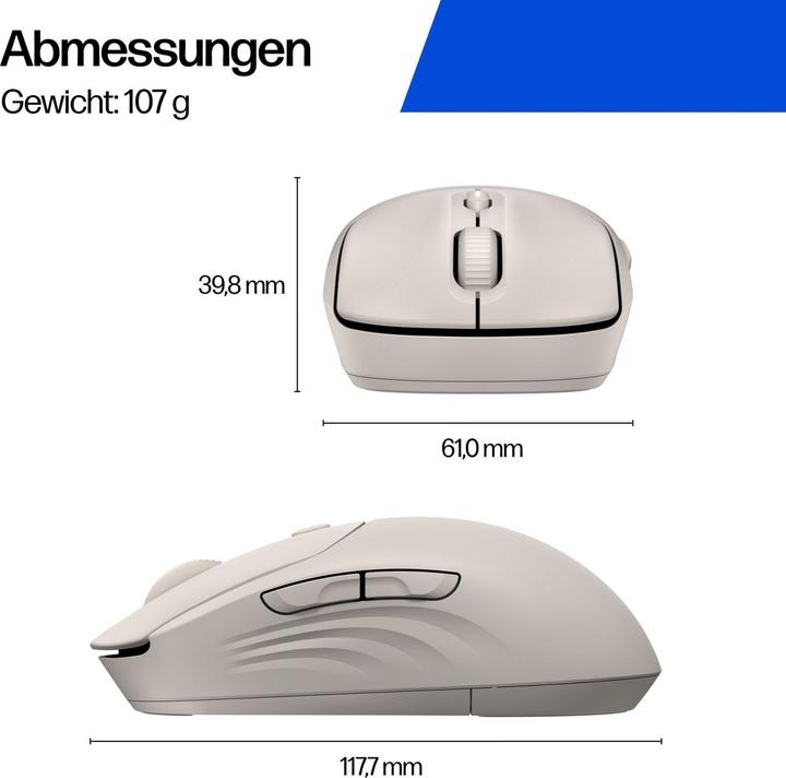 Image du produit HP 400 Souris sans fil silencieuse (Sans fil)