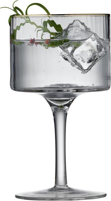 Produktbild Lyngby 32 cl - Glas - Klar m. guldkant (4.50 dl, 4 x)