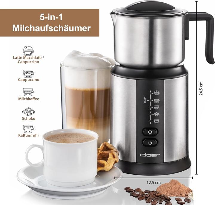 Image du produit Cloer Mousseur à lait 7789 (450 ml)