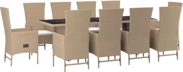 Produktbild vidaXL Garten Essgruppe (240 x 90 x 75 cm)