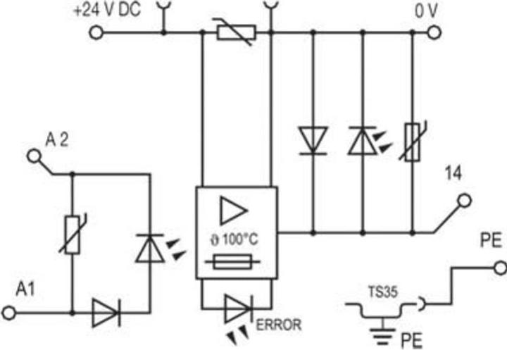 Image du produit Weidmüller Relais à semi-conducteurs 1 pc. MOS 24V